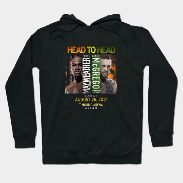 head to head Hoodie by antoniabubar